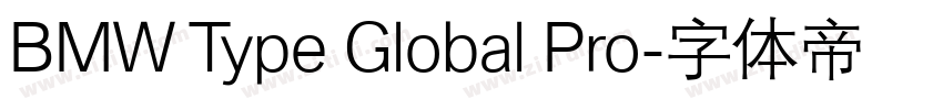 BMW Type Global Pro字体转换 BMW Type Global Pro字体转换